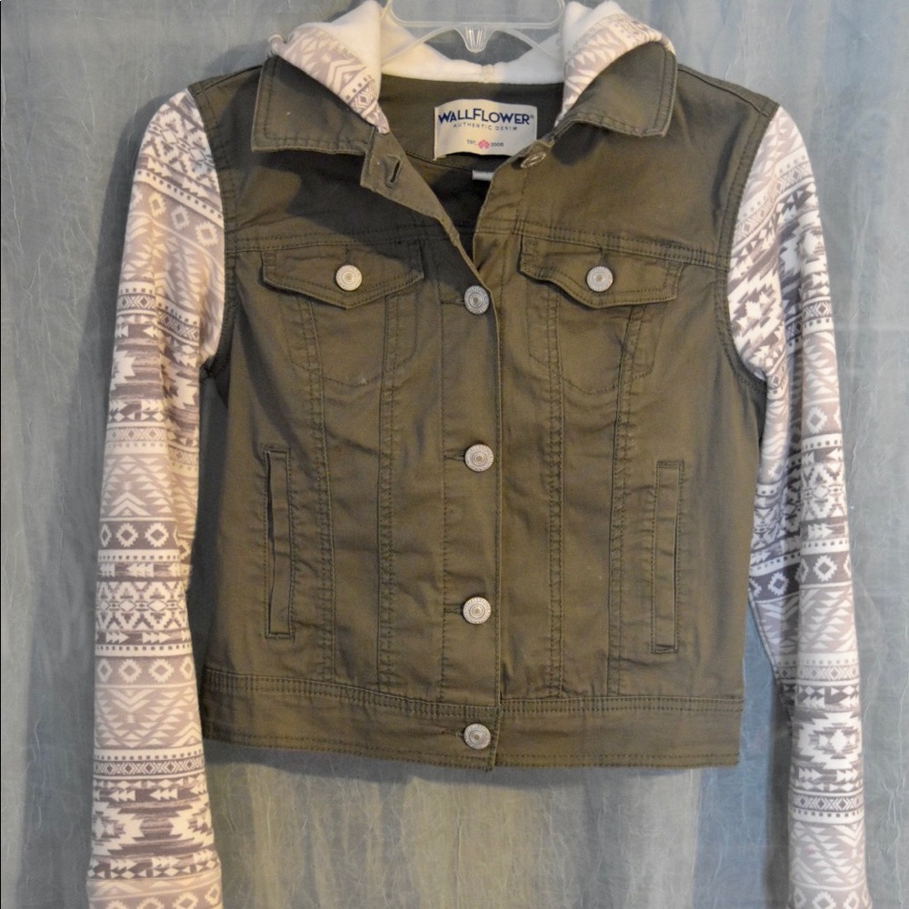 Forest Green Jean Jacket
